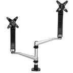 Startech Dual Monitor Desk Mount <30", <24" (Stacked), <9Kg, Full Motion, Silver, Vesa, 10