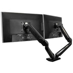 Startech Dual Monitor Desk Mount <32", <8Kg, Full Motion, Vesa, Black, Usb, Audio, 2Yr