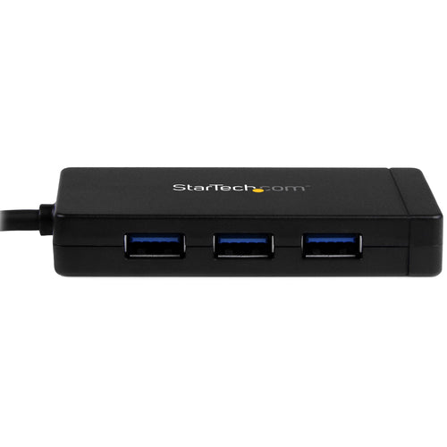 Startech 3 Port Usb-C Hub, Usb-C(1), Usb(3), Rj45, 2Yr