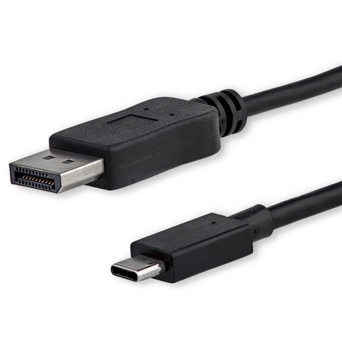 Startech 1.8M Usb-C (T/Bolt3) To Dp1.2 Adapter Cable V1.0, 4K, 3Yr