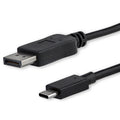 Startech 1.8M Usb-C (T/Bolt3) To Dp1.2 Adapter Cable V1.0, 4K, 3Yr