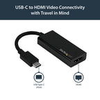 Startech Usb-C To HDMI Adapter 4K 60Hz USB Type-C To HDMI 2.0 Converter 3Yr