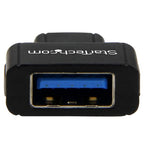 Startech Usb-C (T/Bolt3) To USB 3.0 Adapter, M/F, Black, 2Yr