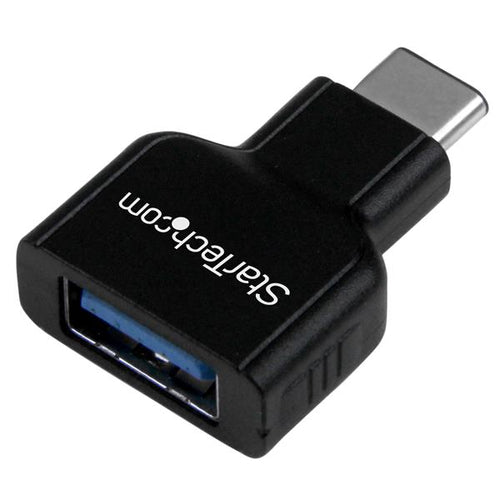 Startech Usb-C (T/Bolt3) To USB 3.0 Adapter, M/F, Black, 2Yr