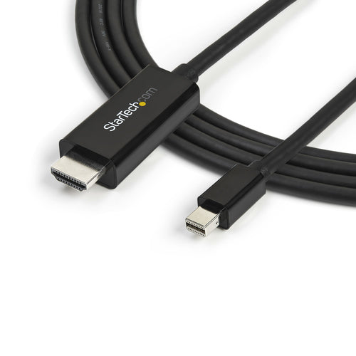 Startech 3M Mdp To HDMI Adapter Cable, 4K, Black, 3Yr