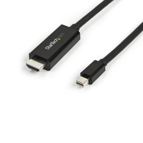 Startech 3M Mdp To HDMI Adapter Cable, 4K, Black, 3Yr