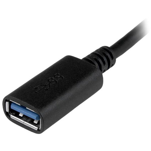 Startech 0.15M Usb-C (T/Bolt3) To USB 3.0 Adapter Cable, Black, 2Yr