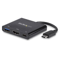 Startech Usb-C (T/Bolt3) Multiport Adapter, 4K Hdmi, Usb, Single Display, 60W Pd, 3Yr