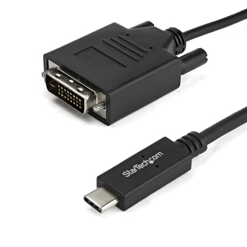 Startech 2M Usb-C (T/Bolt3) To Dvi Adapter Cable, 3Yr