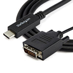 Startech 1M Usb-C To Dvi Cable - USB Type-C To Dvi Adapter Cable 3Yr