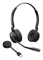 Jabra Engage 55 Se UC Stereo Dect Headset, Link 400C Bt Dongle, Softphone/Deskphone, USB-C