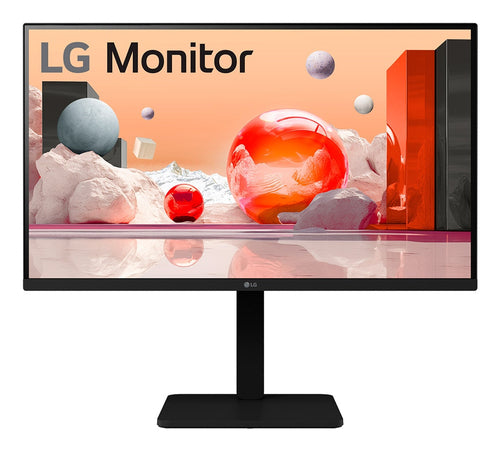 LG 27" (16:9) Fhd Ips, Hdmi, Dp, Usb, D-Sub, 100Hz, Spkr, H/Adj, Tilt, Vesa, 3Yr