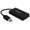 Startech 4 Port USB 3.0 Hub 5Gbps - 3 Usb-A & 1 Usb-C - USB Bus Powered