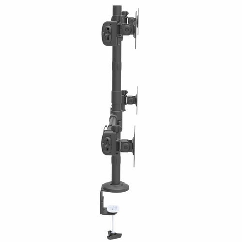 Startech Quad Monitor Desk Mount <27", <8Kg, Full Motion, H/Adj, Vesa, Black, 5Yr
