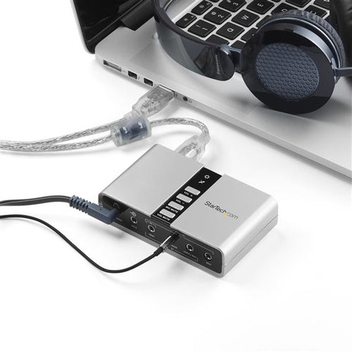 Startech 7.1 USB Audio Adapter Sound Card With Spdif Digital Audio 2Yr