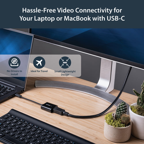 Startech Usb-C (T/Bolt3) To Dp1.4 Adapter, 8K, 3Yr