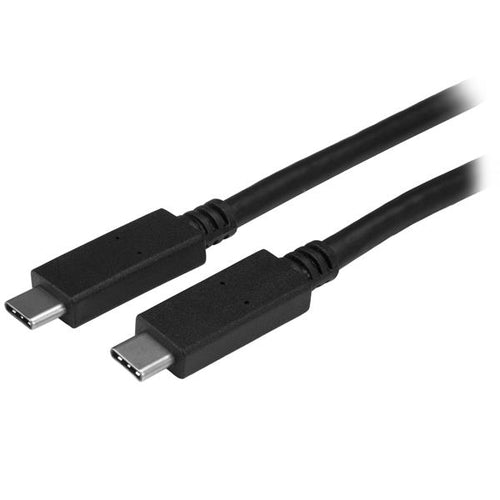 Startech 1M Usb-C 3.1 Cable, 5A Pd, TB 3 Compatible, Black, 2Yr