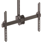 Startech Ceiling Tv Mount,Tilt, Swivel, 0.50-0.90M Pole, 32" - 75", Up To 600X400 Vesa, 5Y