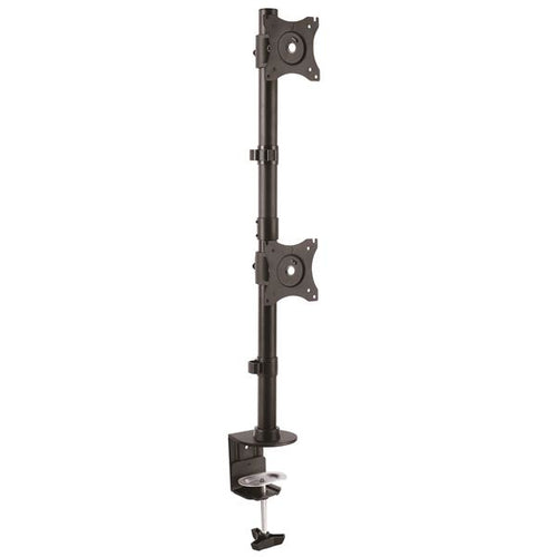 Startech Dual Monitor Desk Mount <34", <10Kg, Full Motion, Vertical, Vesa, Black, 5Yr