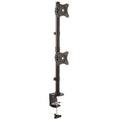 Startech Dual Monitor Desk Mount <34", <10Kg, Full Motion, Vertical, Vesa, Black, 5Yr