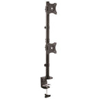 StarTech Dual Monitor Desk Mount <34″, <10Kg, Full Motion, Vertical, Vesa, Black