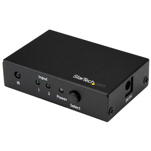 Startech 2 Port HDMI Switch - 4K HDMI Switch Box - Uhd 4K 60Hz 2Yr