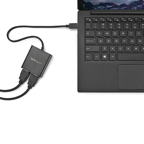 Startech Usb-C (T/Bolt3) To 2X HDMI Adapter, Dual Displays, 3Yr
