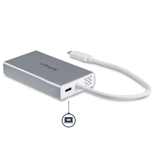 Startech Usb-C Multiport Adapter, 4K, Hdmi, Gbe, Usb(2), Single Display, 48W, 3Yr