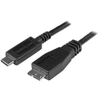StarTech 0.5M Usb3.1 A To Micro Usb3.1 B Cable, M/M
