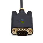 Startech 13Ft (4M) 2-Port USB To Serial Adapter Cable, Interchangeable Db9 Screws/Nuts, Co