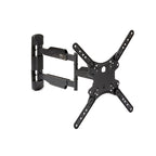 StarTech Tv Wall Mount, Full Motion, 32-55″, 35Kg, Up To 400X400 Vesa, Black