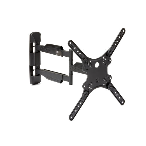 Startech Tv Wall Mount, Full Motion, 32-55", 35Kg, Up To 400X400 Vesa, Black, 5Yr
