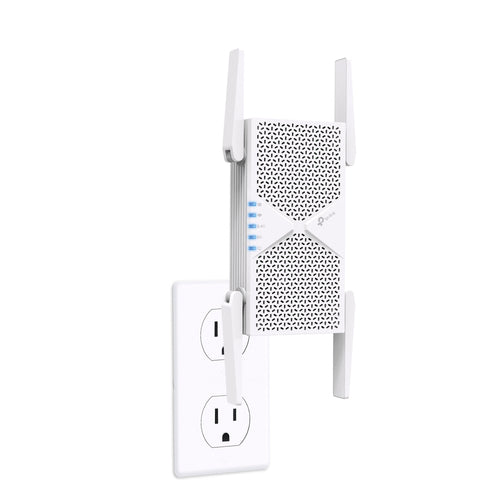 Tp-Link Be6500 Dual Band Wi-Fi 7 Range Extender, Easymesh, 2.5G(1), Ant (4), 3Yr