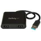 Startech USB 3.0 To Dual HDMI Adapter, 4K, 2Yr