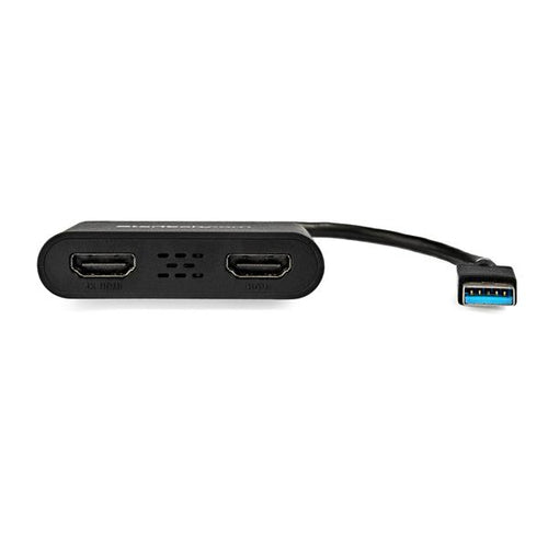 Startech USB 3.0 To Dual HDMI Adapter, 4K, 2Yr