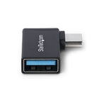 Startech Usb-C To Usb-A Adapter, Right-Angled, USB 5Gbps, 3A, Usb-C Male To Usb-A Female C