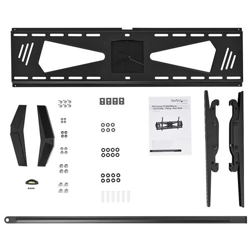 Startech Tv Wall Mount, Tilt, Low Profile, 37" To 75", >40Kg Up To 800X400 Vesa, 5Yr