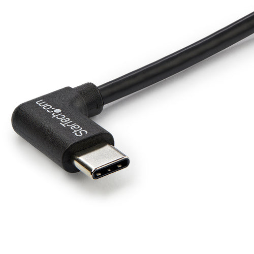 Startech 1M 3 Ft Right Angle Usb-C Cable - M/M - USB 2.0 Ltw