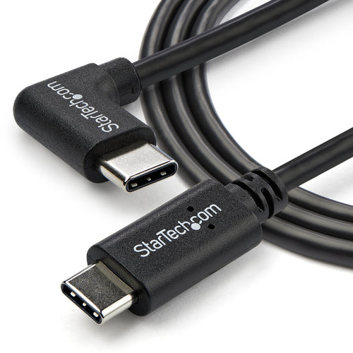 Startech 1M 3 Ft Right Angle Usb-C Cable - M/M - USB 2.0 Ltw