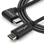 Startech 1M 3 Ft Right Angle Usb-C Cable - M/M - USB 2.0 Ltw