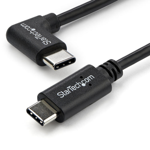 Startech 1M 3 Ft Right Angle Usb-C Cable - M/M - USB 2.0 Ltw
