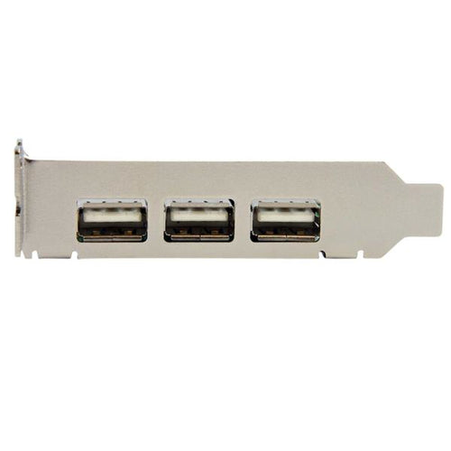 Startech 4 Port USB 2.0 Pcie Card - Low Profile 2Yr