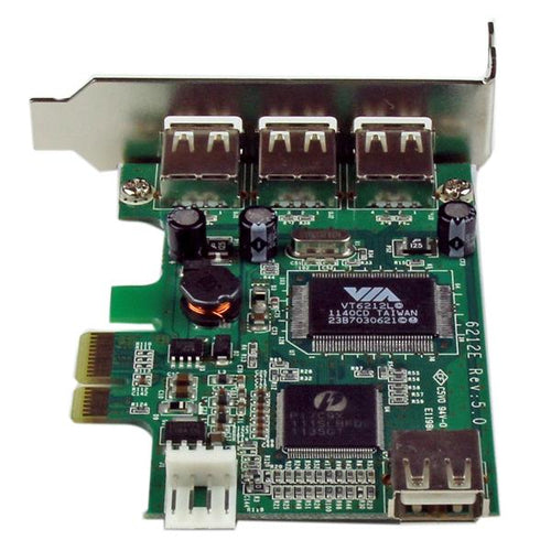 Startech 4 Port USB 2.0 Pcie Card - Low Profile 2Yr
