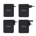Startech 140W 3 X USB C 1X USB A Gan Wall Charger Int