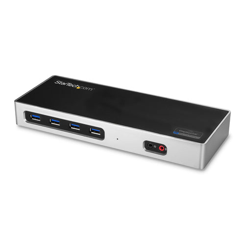 Startech Usb-C Usb-A Hybrid 4K Dock, Dual Display,Hdmi(2),Dp(2),Usb(6),Usb-C,No Pd,3Yr