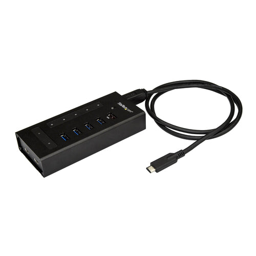 Startech 7 Port Usb-C Hub, Usb-C(2), Usb(5), Rugged, Mount, Dc, 2Yr