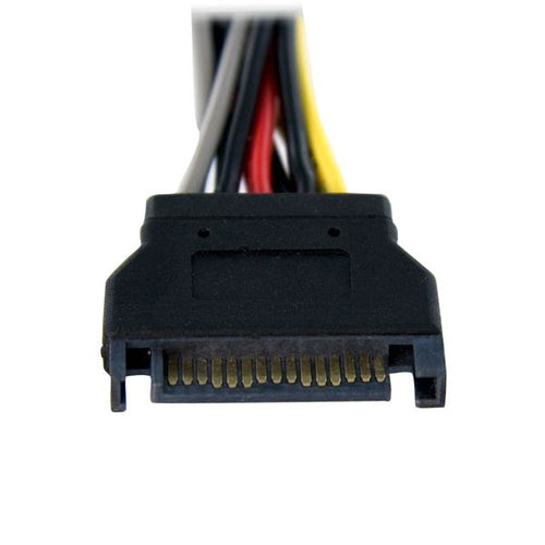 Startech 6" Sata Power Y Splitter Cable Adapter - M/F, Ltw
