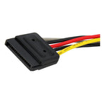 Startech 6" Sata Power Y Splitter Cable Adapter - M/F, Ltw
