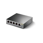 Tp-Link 5-Port Unmanaged Gigabit Switch, Poe+(4), 65W, Metal Case, 5Yr