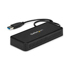 StarTech USB 3.0 Mini 4K Dock, Dual Display, Dp(2), RJ45, USB Powered